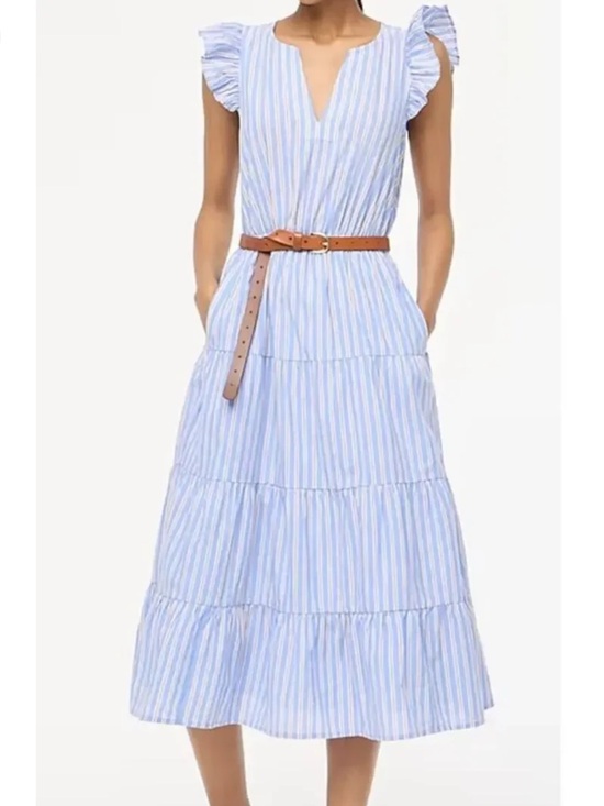J. Crew Dresses & Skirts - JCrew Tiered Midi Dress